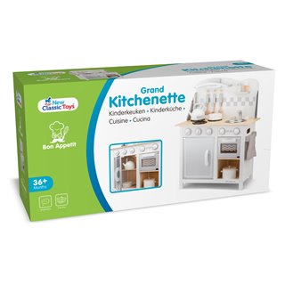 New Classic Toys - Kinderküche Bon Appétit - De Luxe - Weis
